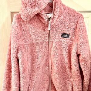 (Like New!) Eddie Bauer Pink Sherpa Hoodie
